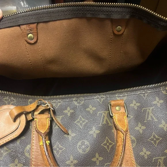 Brown Monogram Loui Vuitton Keepall 50 - Picture 2 of 13